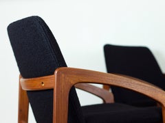 Henning Kjaernulf Teak Dining Chairs for Korup Stolefabrik, Set of Four