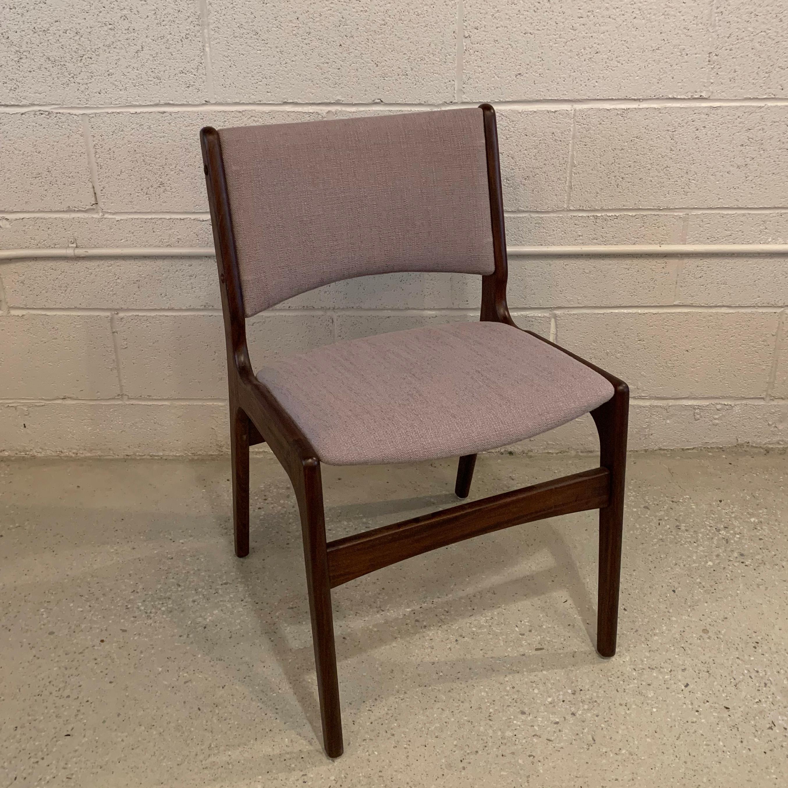 20th Century Henning Kjaernulf Teak Side Dining Desk Chair