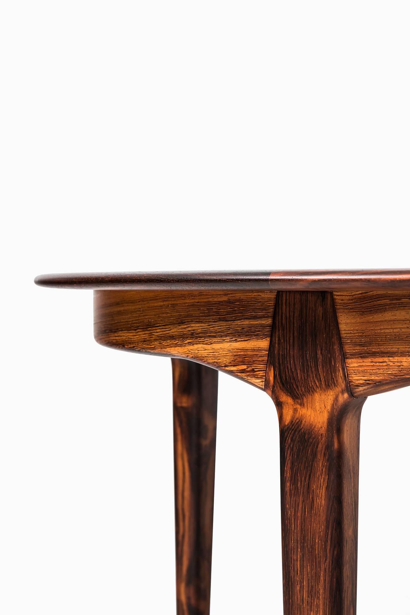Mid-20th Century Henning Kjærnulf Dining Table Model 62 by Sorø Stolefabrik in Denmark