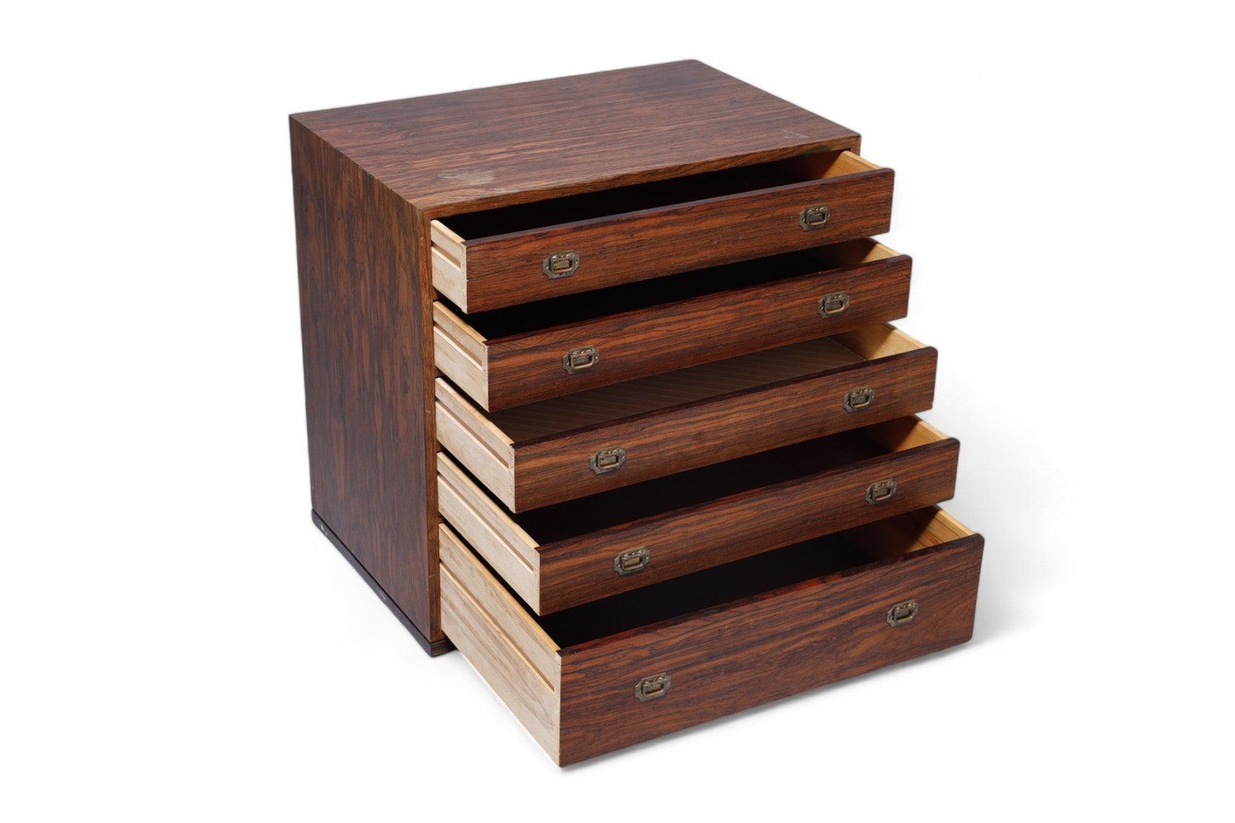 20th Century Henning Koch Small Chest / Jewelry Box in Rosewood For Sale