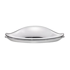 Plat à poisson en argent sterling avec couvercle Henning Koppel 1026 avec couvercle pour Georg Jensen