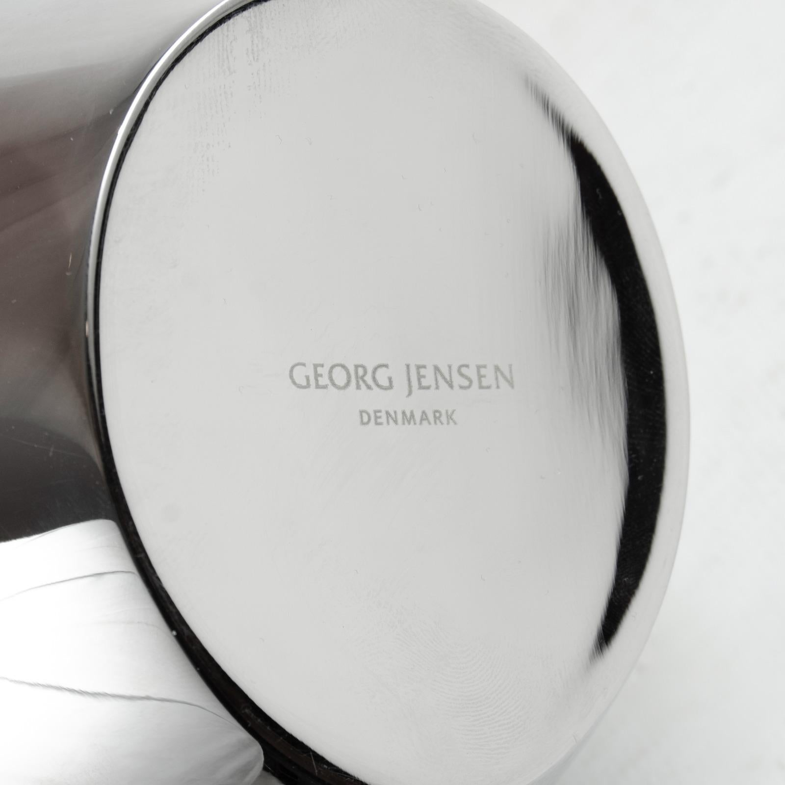 Contemporary Henning Koppel 1052 Handmade Sterling Silver Pitcher for Georg Jensen For Sale