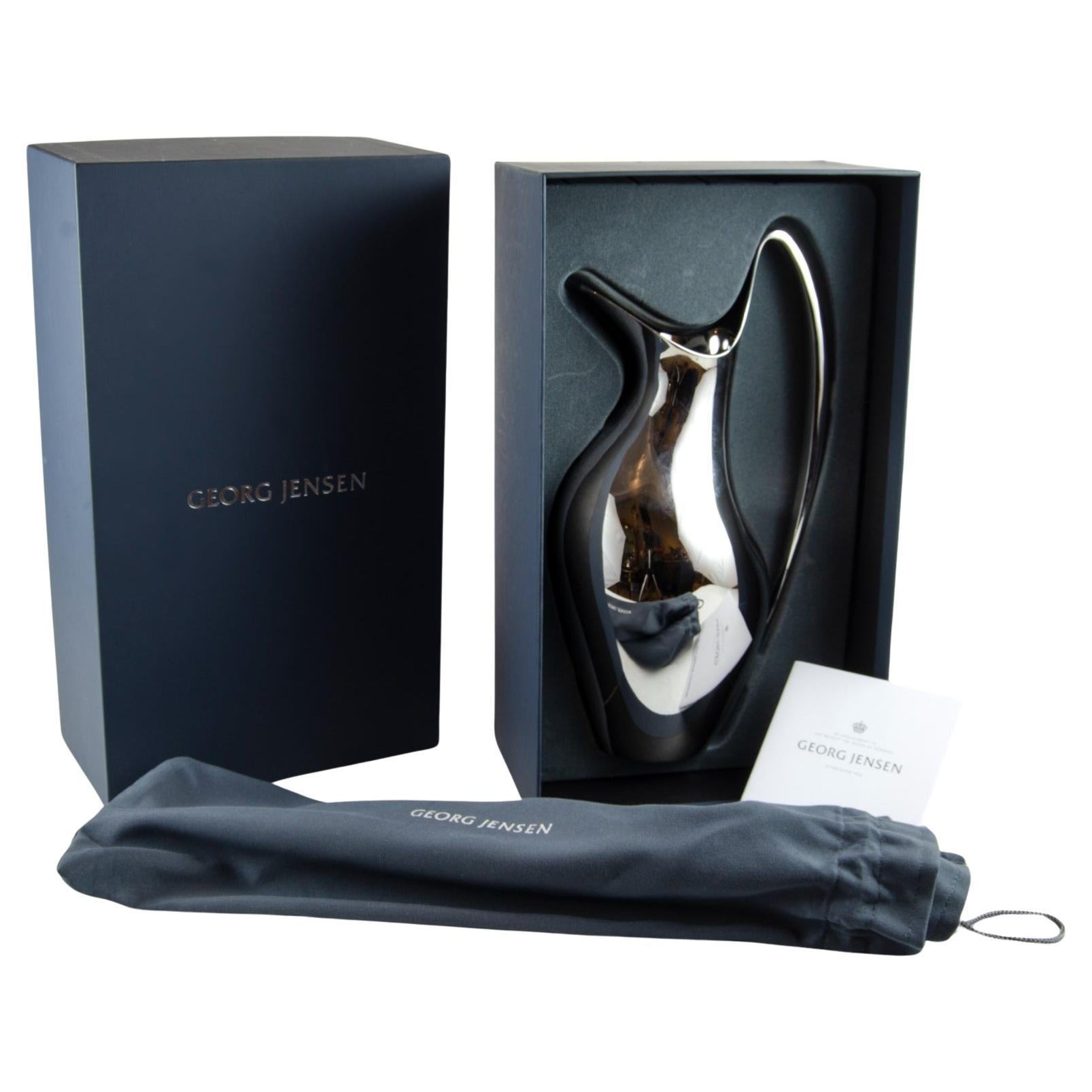 Pichet en argent sterling fait main Henning Koppel 1052 pour Georg Jensen
