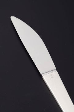 Henning Koppel for Georg Jensen. 'Caravel' lunch knife in sterling silver.