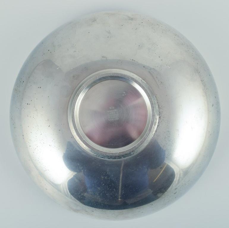 Henning Koppel per Georg Jensen, grande e rara ciotola in peltro. Design modernista In condizioni ottime in vendita a København, Copenhagen