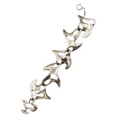 Henning Koppel for Georg Jensen Sterling Silver "Amoeba" Bracelet Model 89