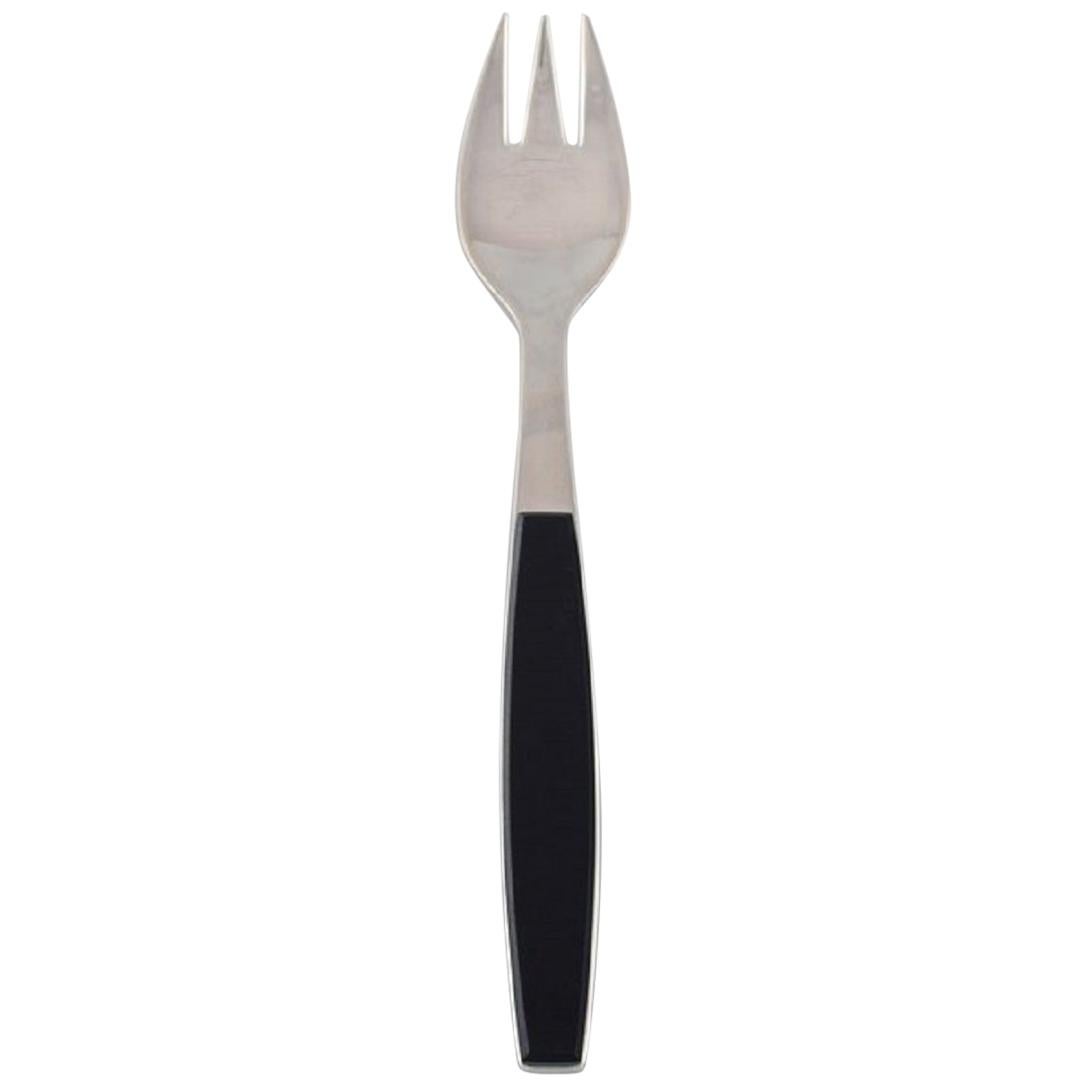 Henning Koppel for Georg Jensen, Strata Breakfast Fork, 20 Pieces in Stock For Sale