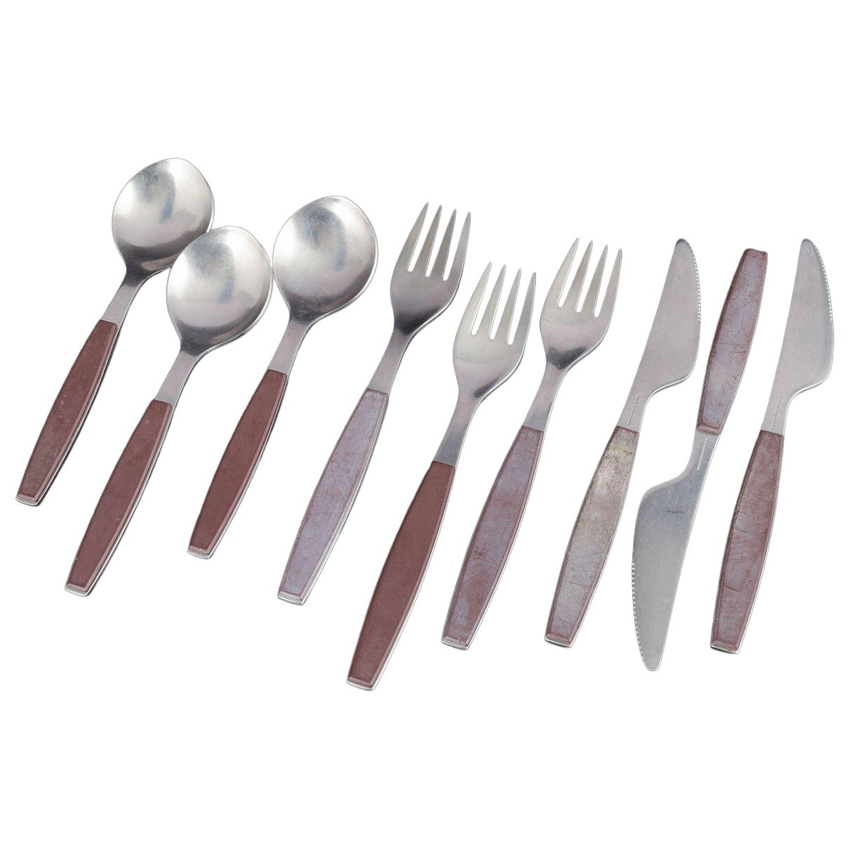 Signe Persson-Melin Cutlery Set For Six, Boda Buffe Sweden, Made