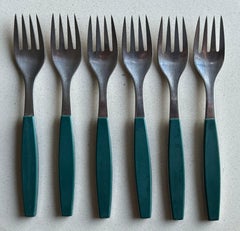 Henning Koppel for Georg Jensen Strata Lunch Cutlery
