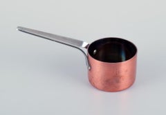 Henning Koppel for Georg Jensen. "Tavern" butter warmer. 1980s