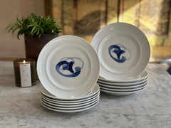 Henning Koppel Porcelain Plates for Bing & Grøndahl – Modern Danish Design