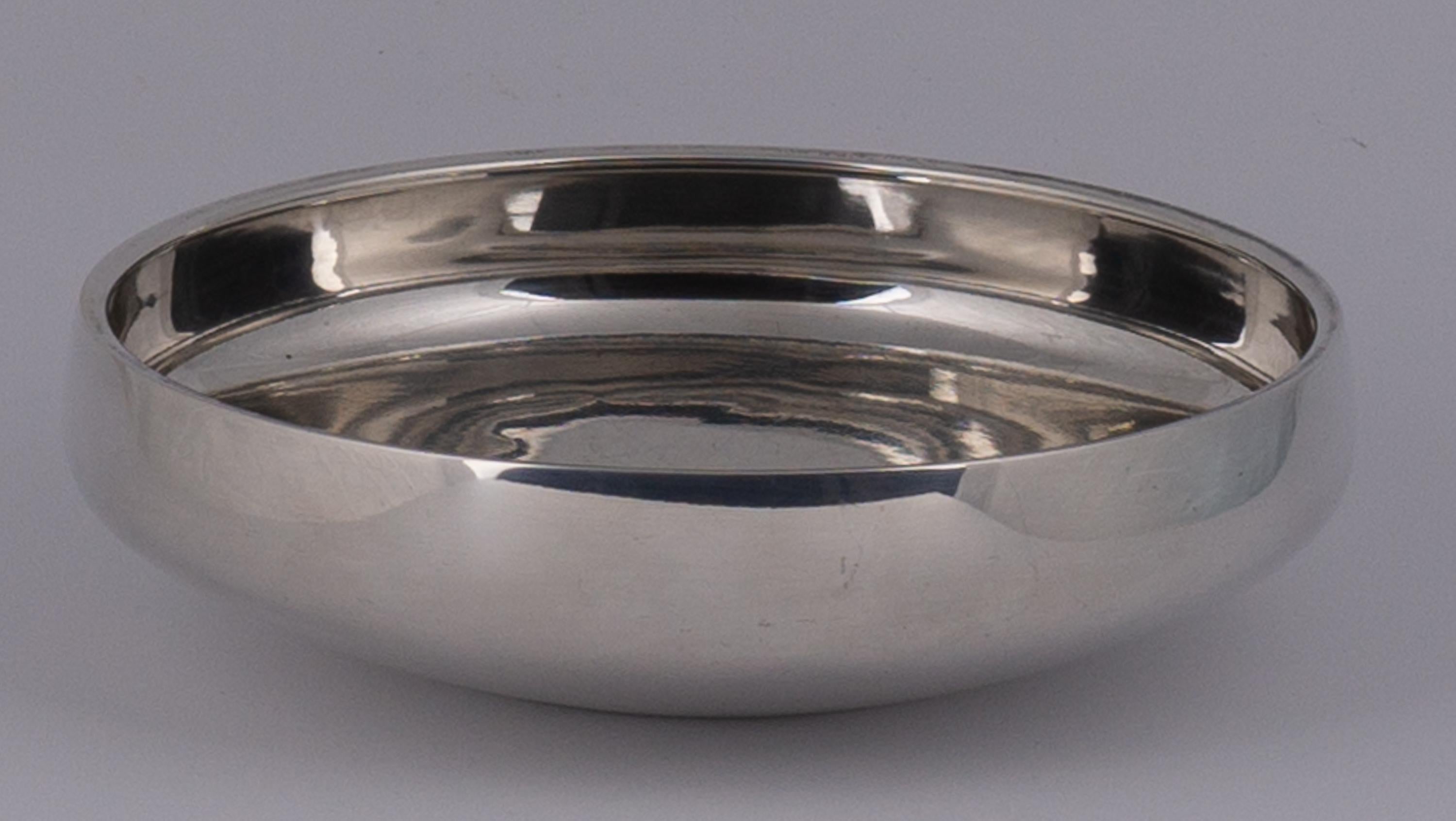 Henning Koppel, Sterling Silver Bowl, Model No. 1132B, Georg Jensen, Denmark  For Sale 1