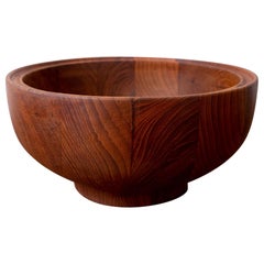 Henning Koppel Teak Bowl for Georg Jensen, 1950s