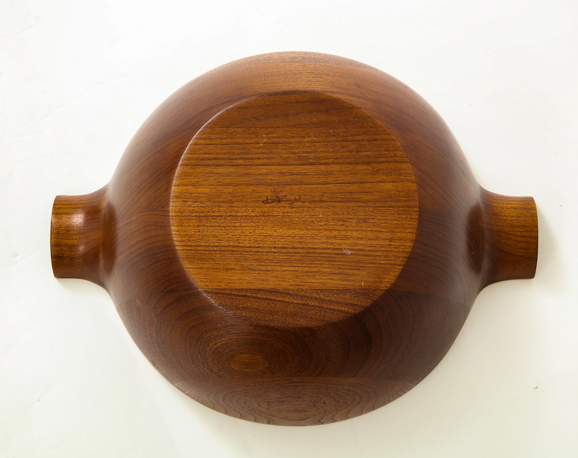 Henning Koppel Teak Bowl for Georg Jensen 4