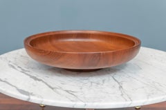 Cuenco de teca Henning Koppel para Georg Jensen