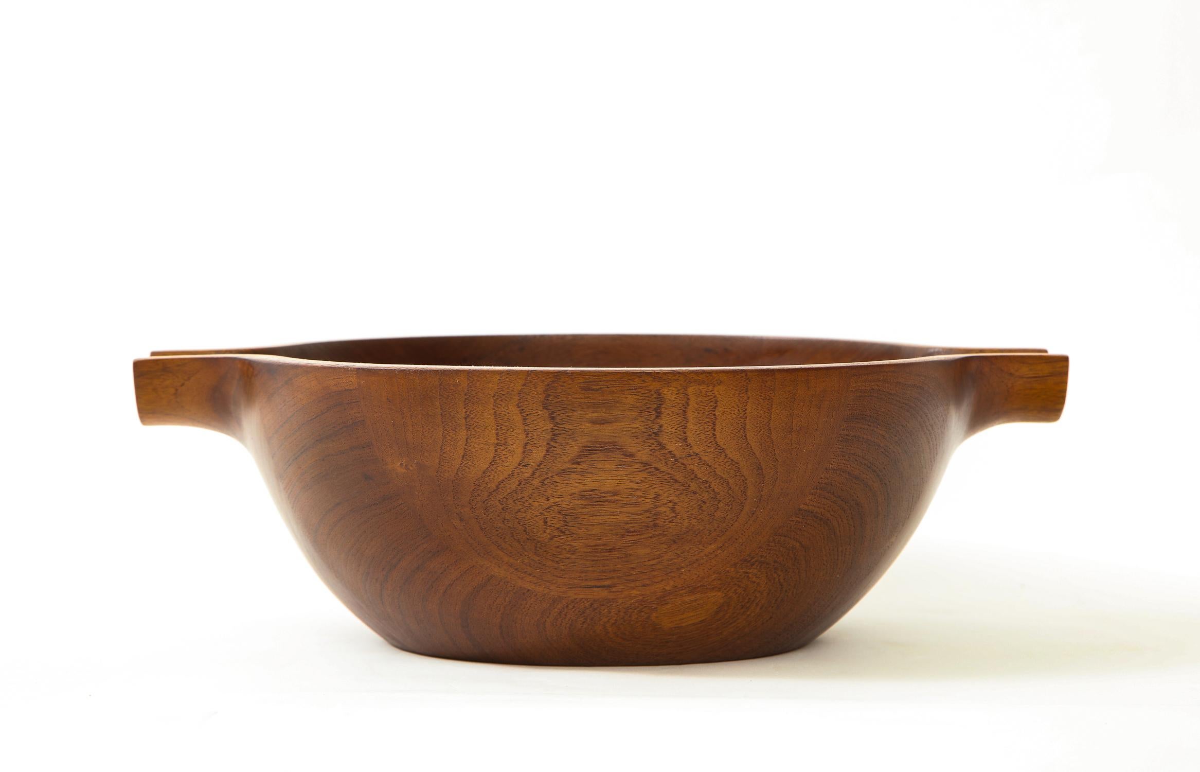 20th Century Henning Koppel Teak Bowl for Georg Jensen