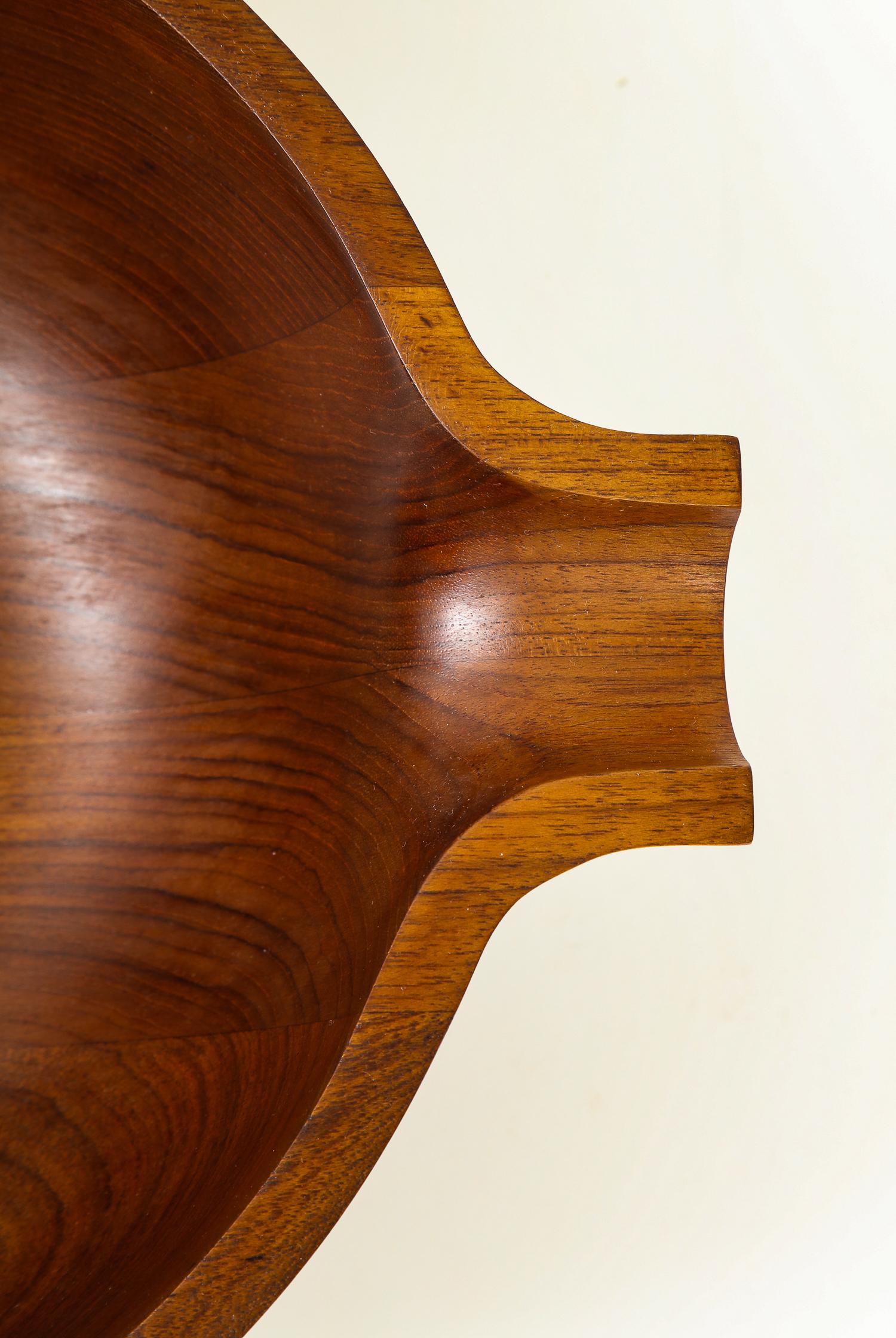 Henning Koppel Teak Bowl for Georg Jensen 2