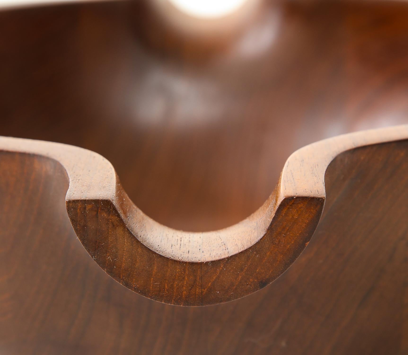 Henning Koppel Teak Bowl for Georg Jensen 3