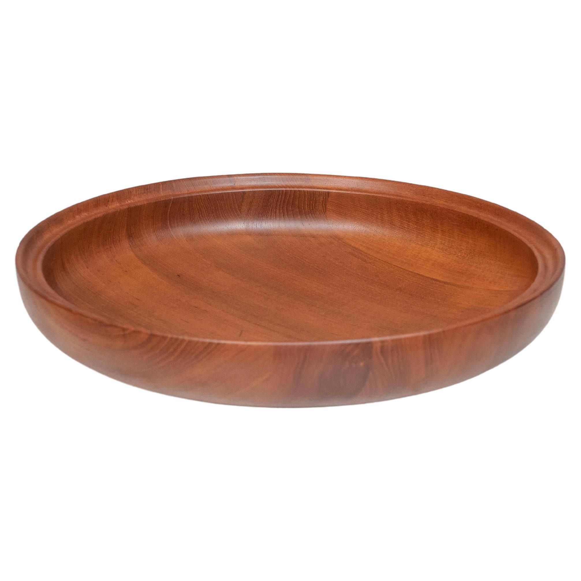 Henning Koppel Teak Bowl for Georg Jensen For Sale