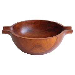 Henning Koppel Teak Bowl Georg Jensen, 1960