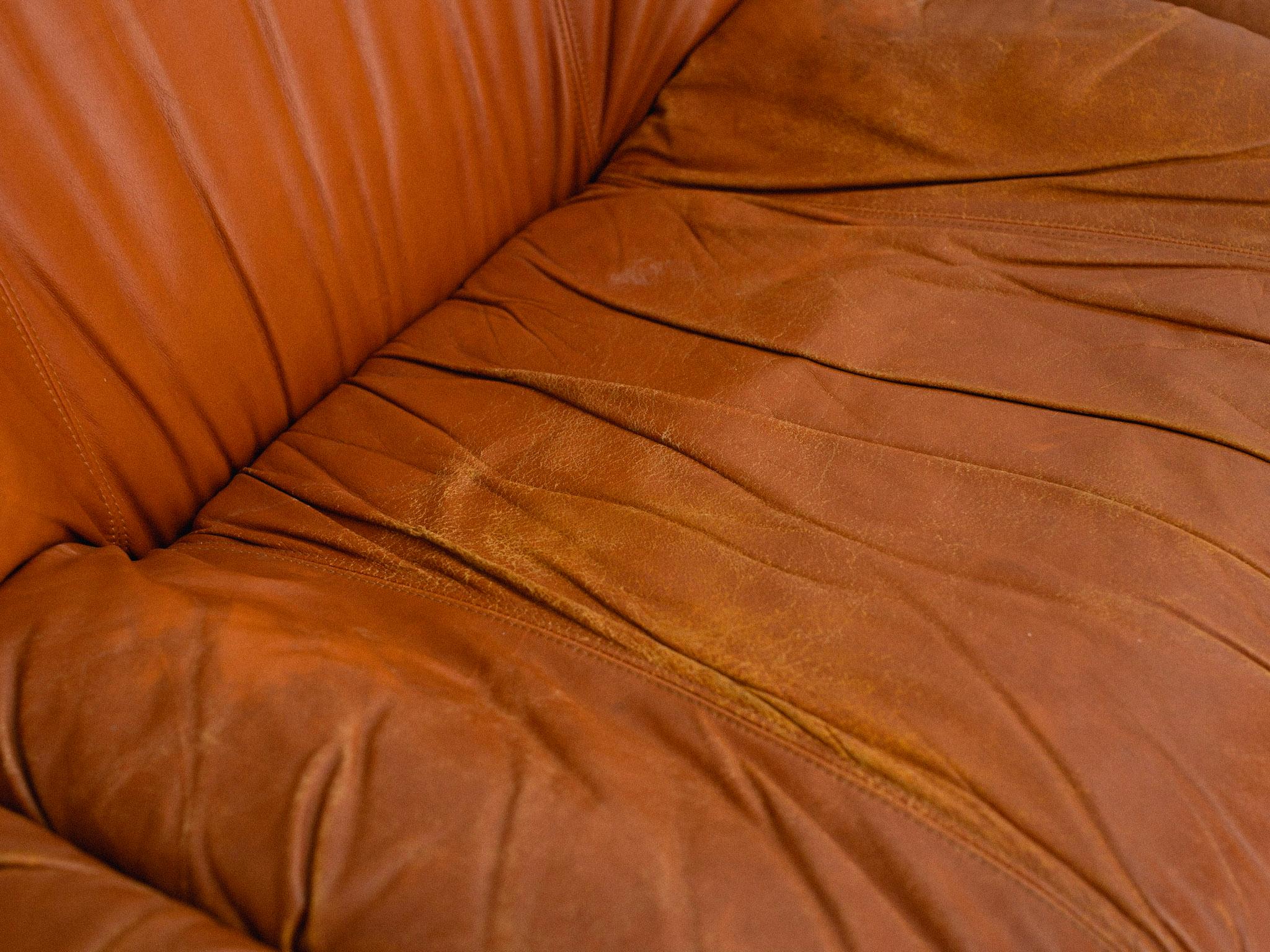 Henning Korch für Swan 'Caprice' Lederstuhl / Modular Seating im Angebot 4