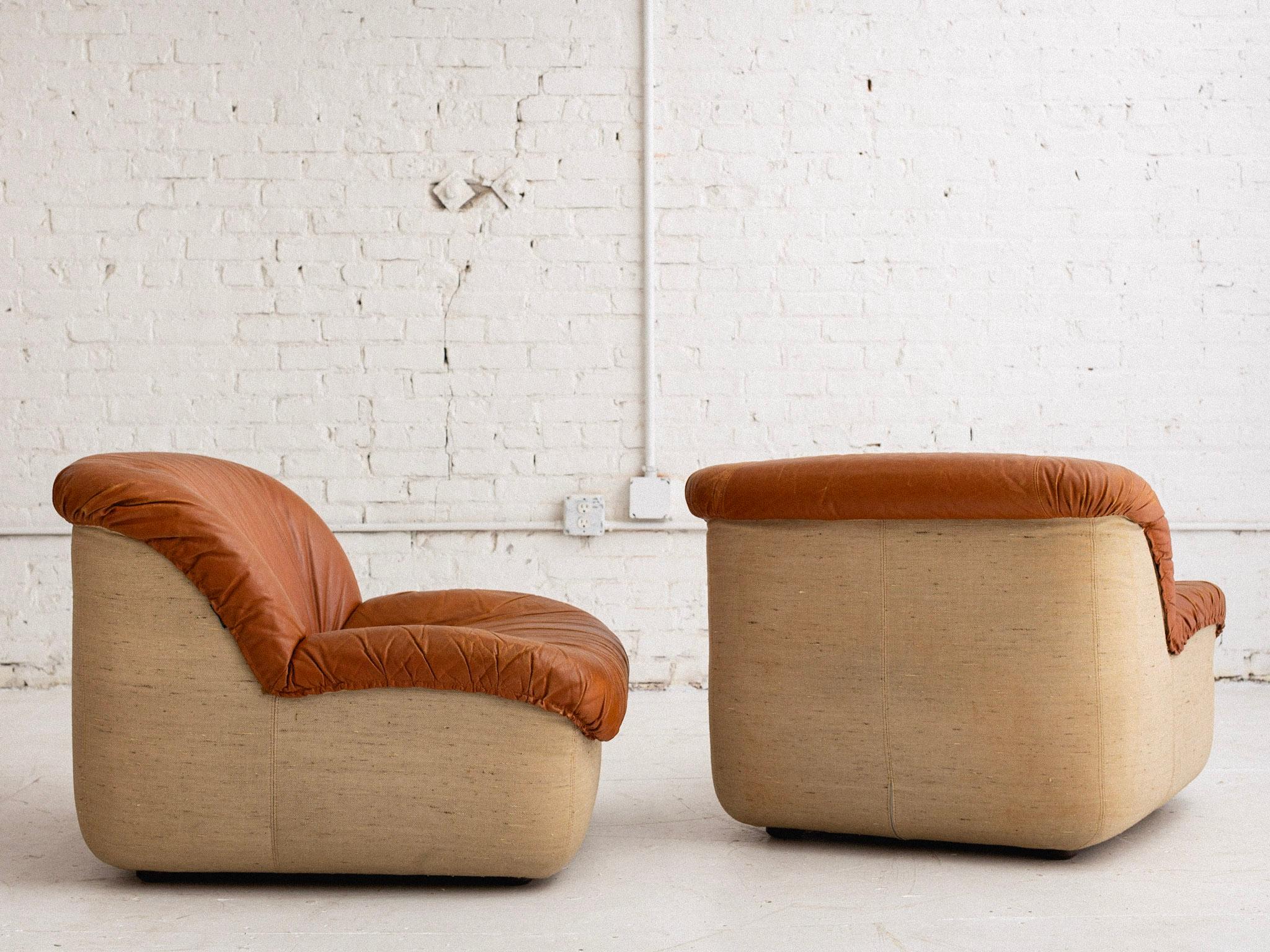 Henning Korch for Swan 'Caprice' Leather Chair / Modular Seating en vente 9