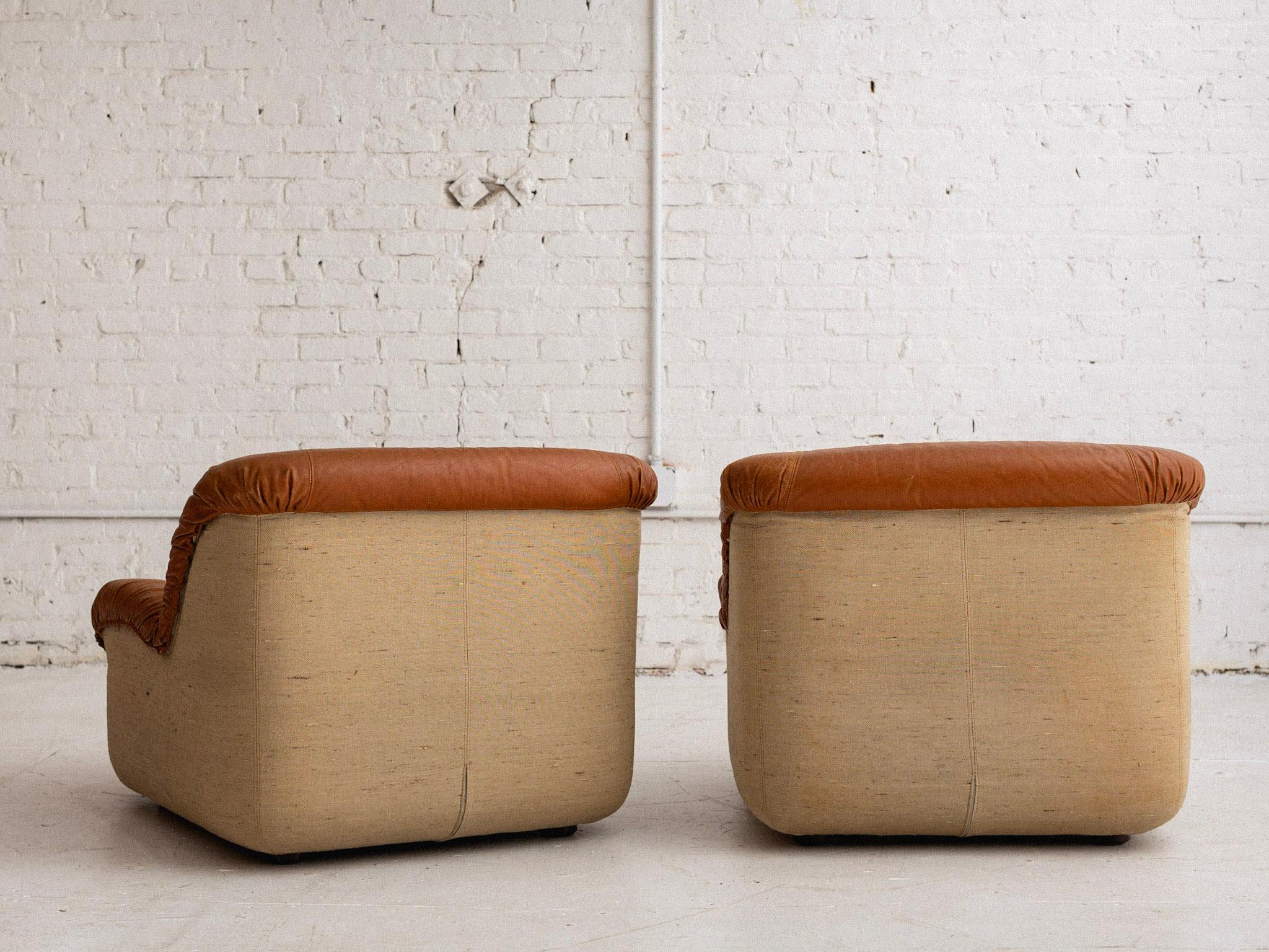 Henning Korch for Swan 'Caprice' Leather Chair / Modular Seating en vente 10