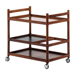 Henning Korch Trolley in Rosewood by CFC Silkeborg in Denmark