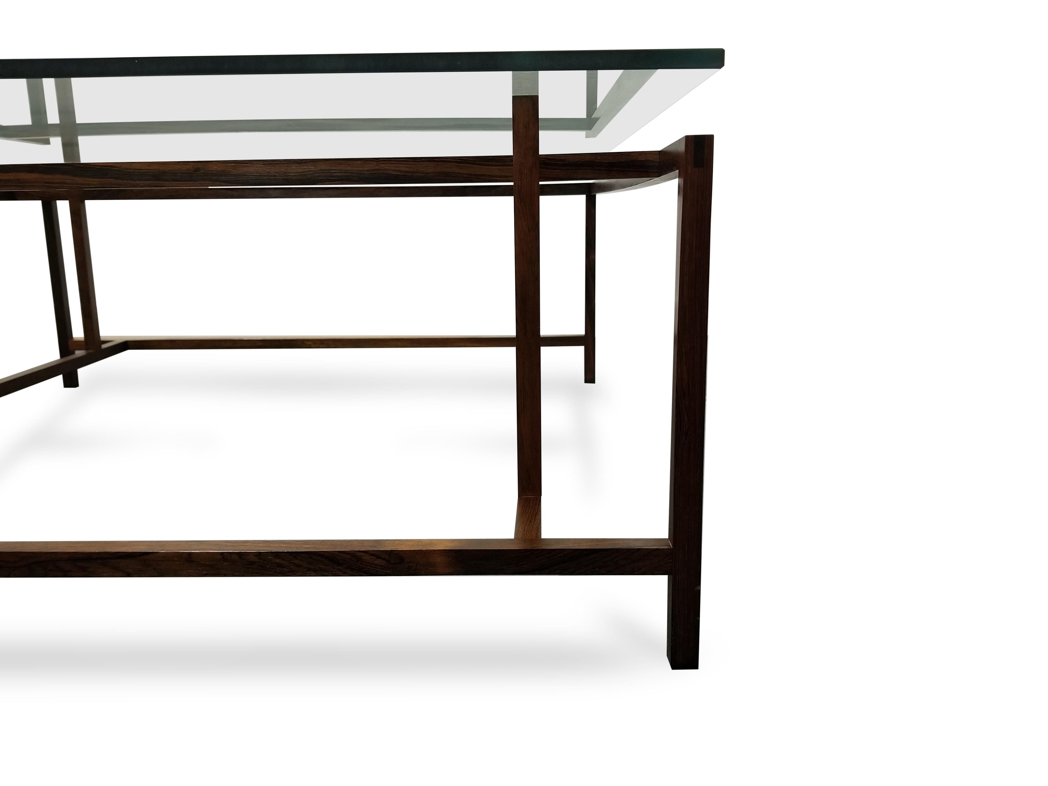 Henning Norgaard Rosewood Coffee Table by Komfort Mobler, Denmark 1