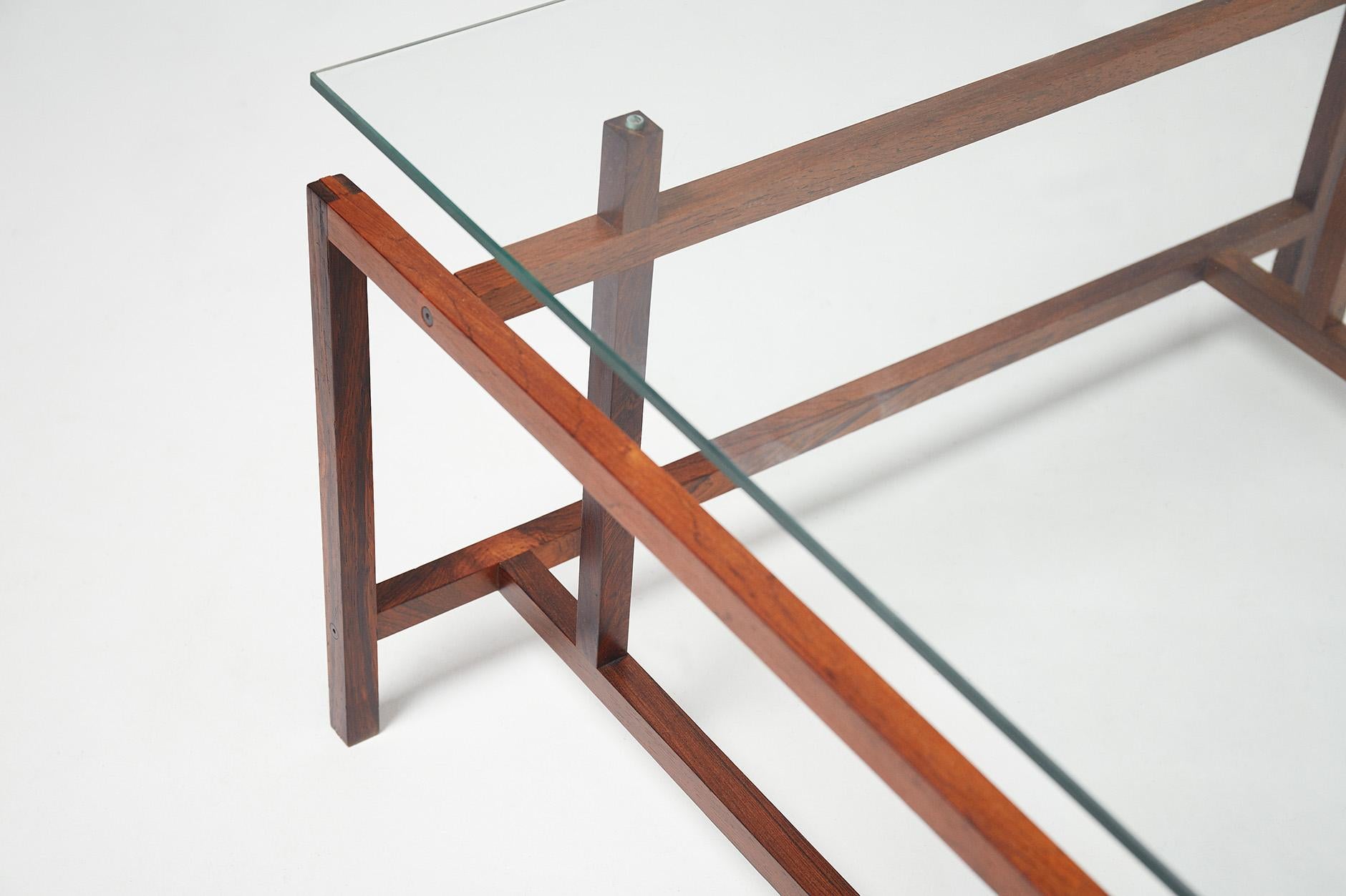 Henning Norgaard Rosewood Coffee Table, circa 1960 In Excellent Condition In London, GB