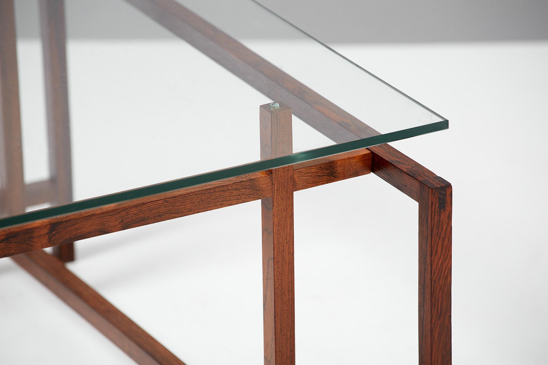 Mid-20th Century Henning Norgaard Rosewood Coffee Table, circa 1960