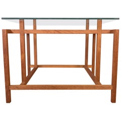 Henning Nørgaard for Komfort Teak and Glass Side Table