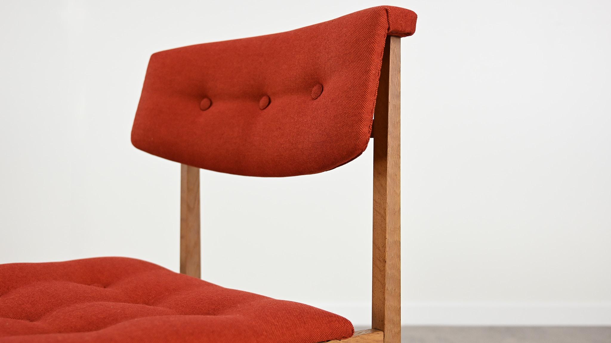 Henning Sørensen Set of 6 Chairs Hos Dan-Ex Solid Oak Denmark Mid Century Modern For Sale 5