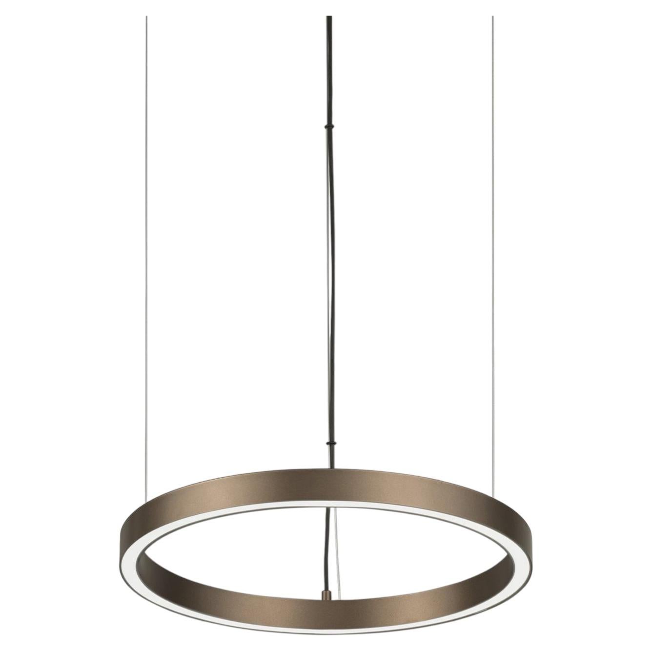 Henos 32 Medium Round Metal Pendant Lamp For Sale