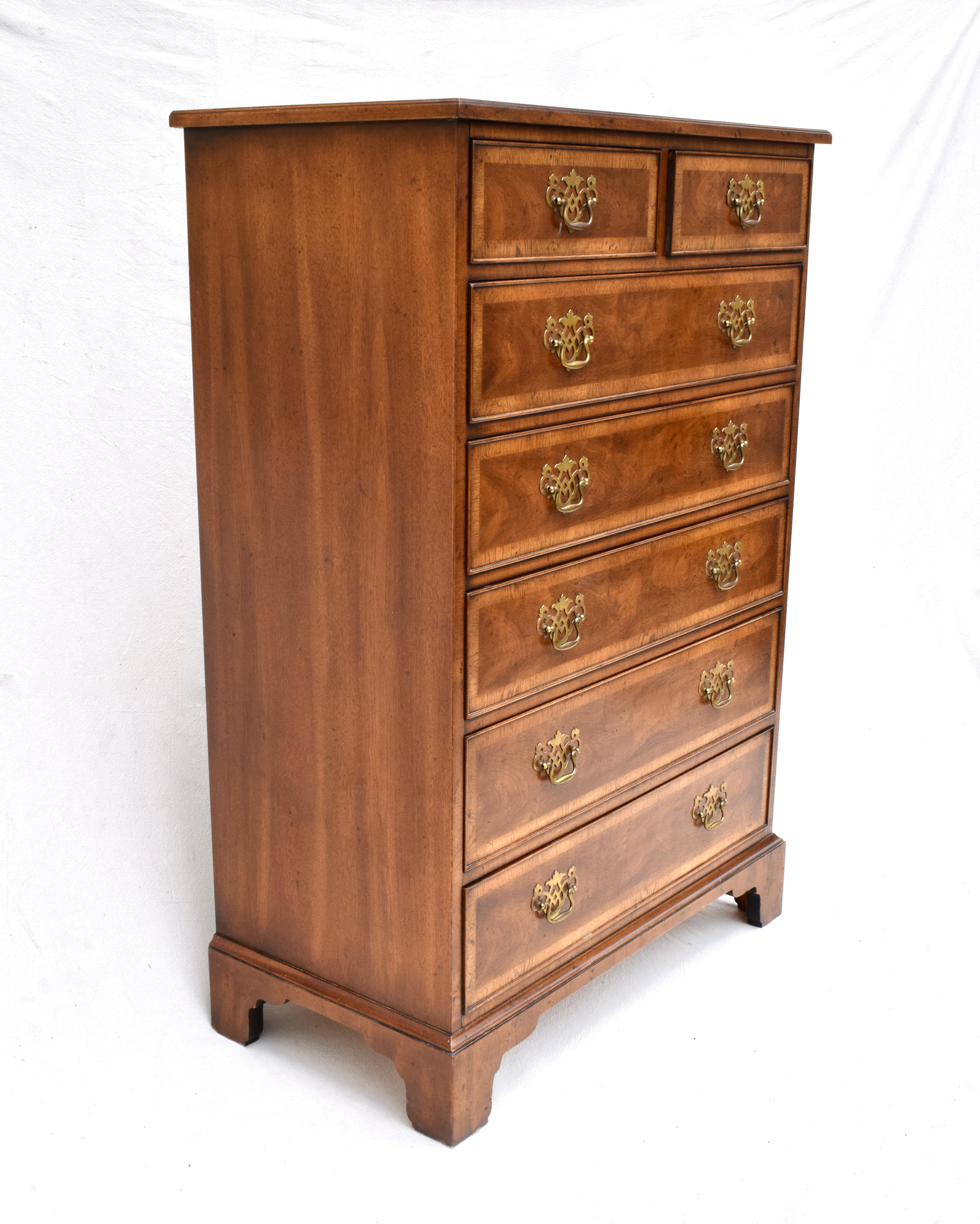 Chippendale Henredon 18th Century Portfolio Upright Dresser