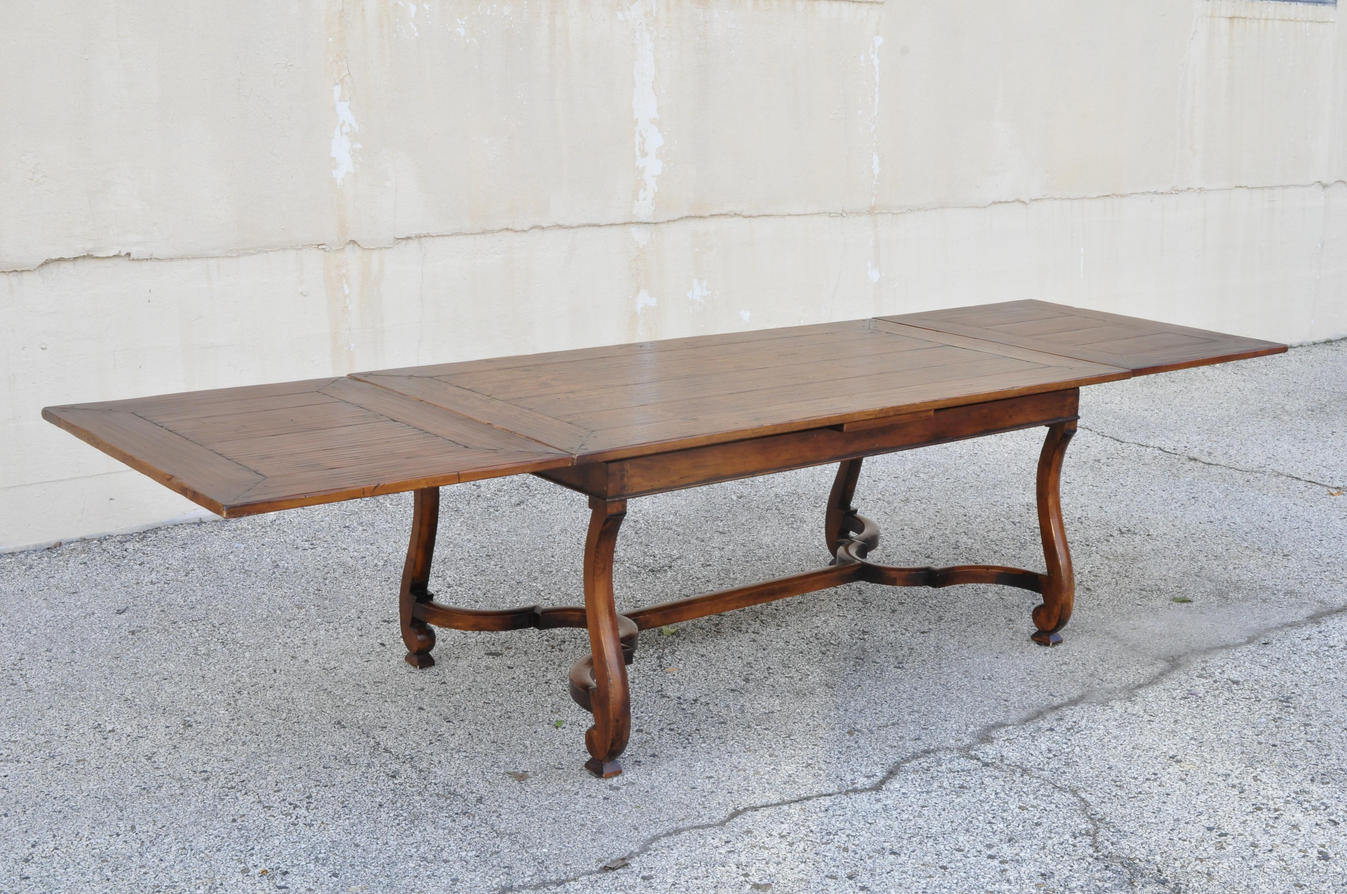 Henredon Acquisitions Collections Orleans Draw Leaf Dining Room Table 3
