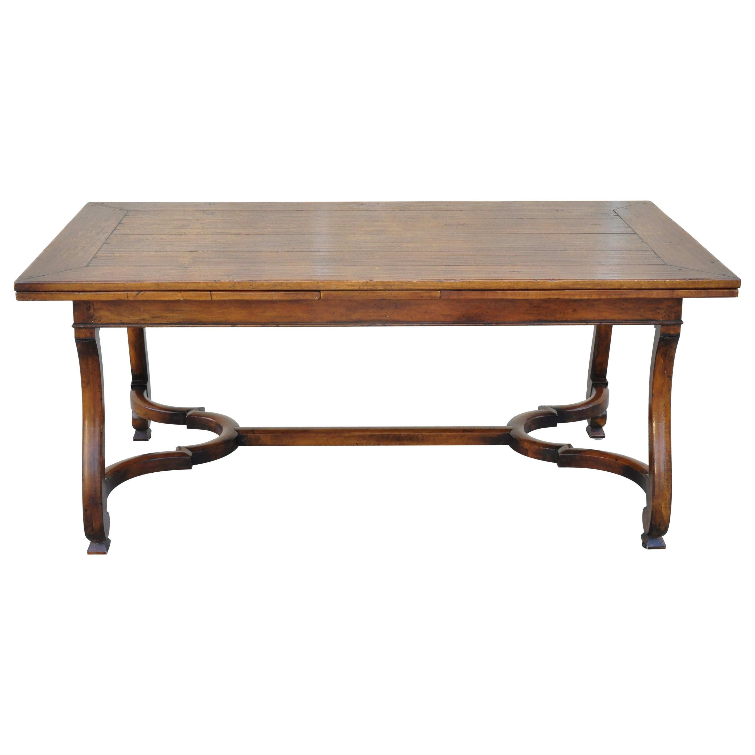 Henredon Acquisitions Collections Orleans Draw Leaf Dining Room Table