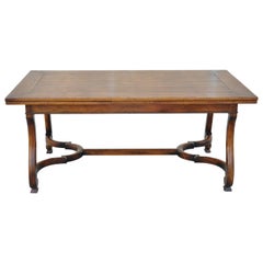 Henredon Acquisitions Collections Orleans Draw Leaf Dining Room Table
