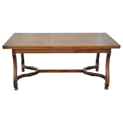 Henredon Acquisitions Collections Orleans Draw Leaf Dining Room Table