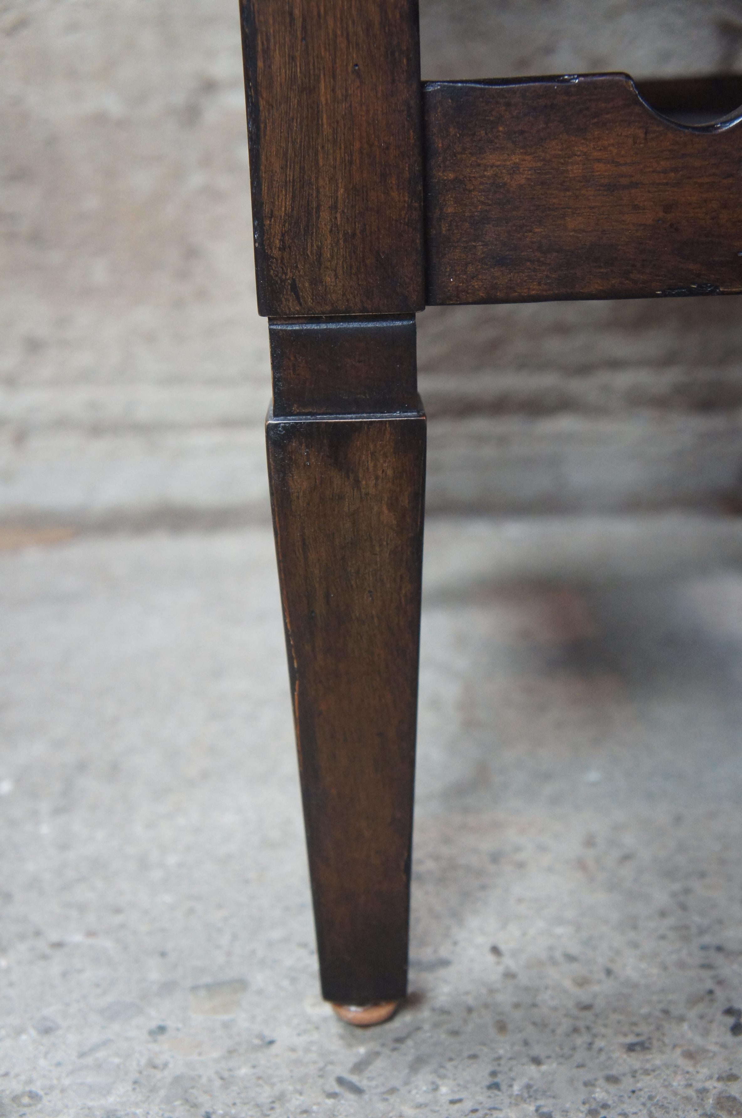 Henredon Acquisitions Mahogany Server and Wine Rack Dry Bar 3400-25 1