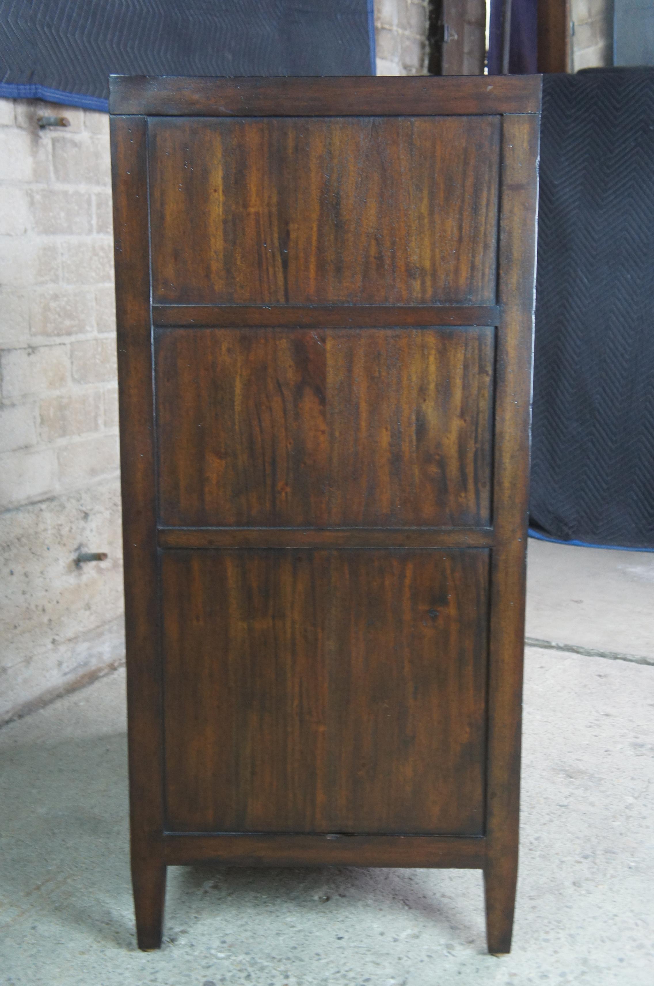 Henredon Acquisitions Mahogany Tall Chest of Drawers Highboy Dresser 8