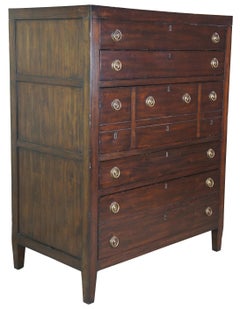 Henredon Acquisitions Mahogany Tall Chest of Drawers Highboy Dresser