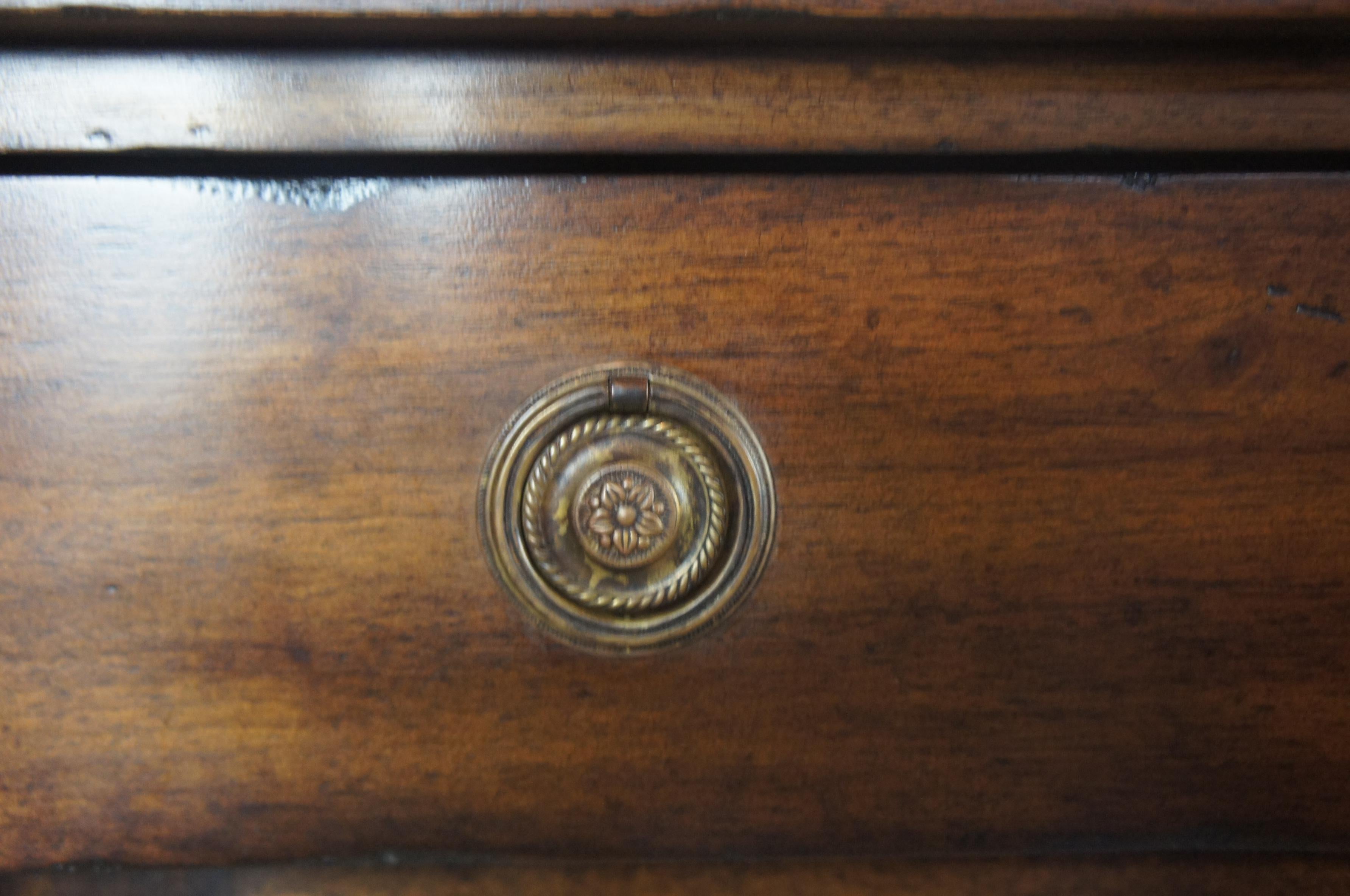 20th Century Henredon Acquisitions Neoclassical Mahogany Buffet Cabinet Door Chest Server