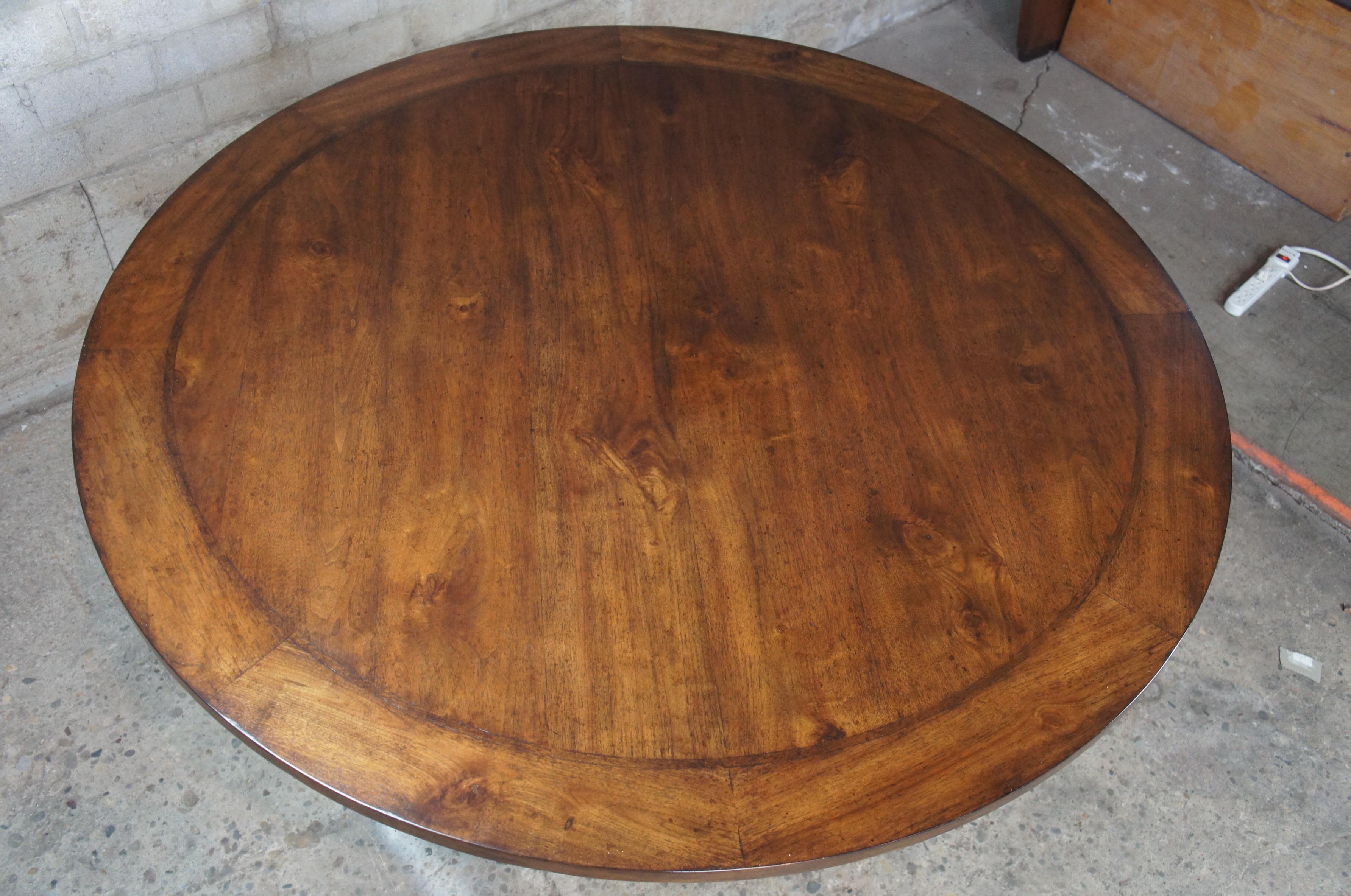 henredon round dining table