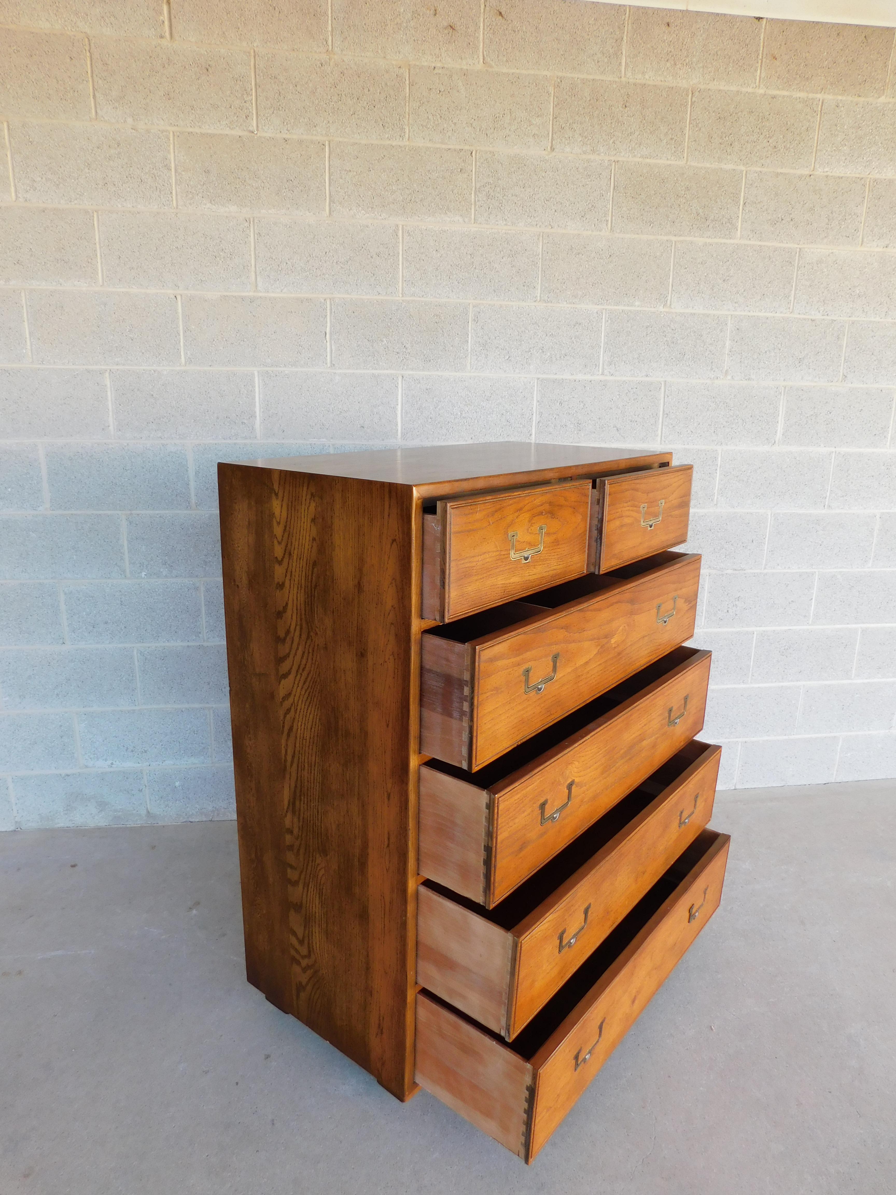 Henredon Artefacts Collection Campaign Style Chest 5