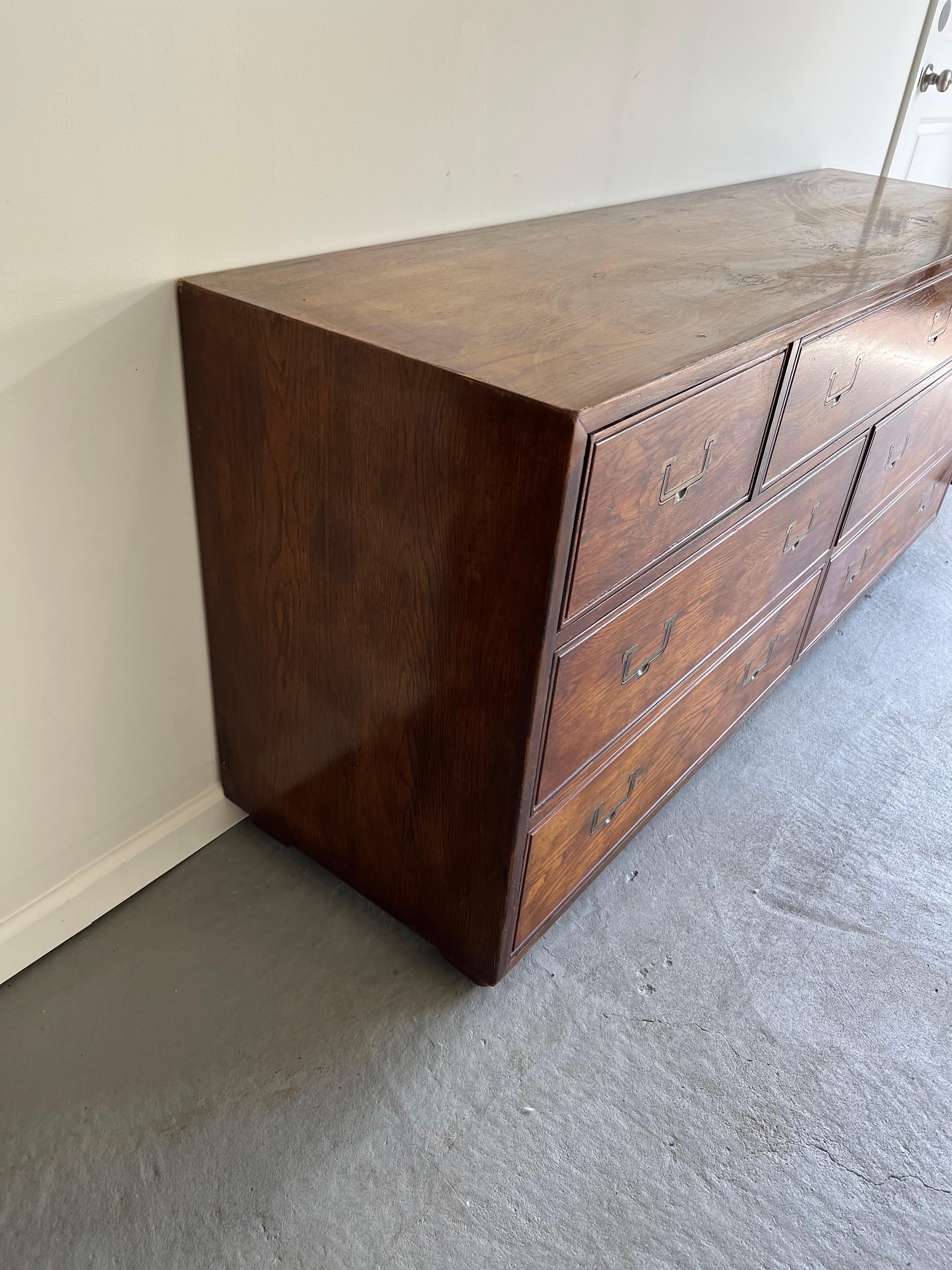 Henredon Artefacts Campaign Style Dresser 2