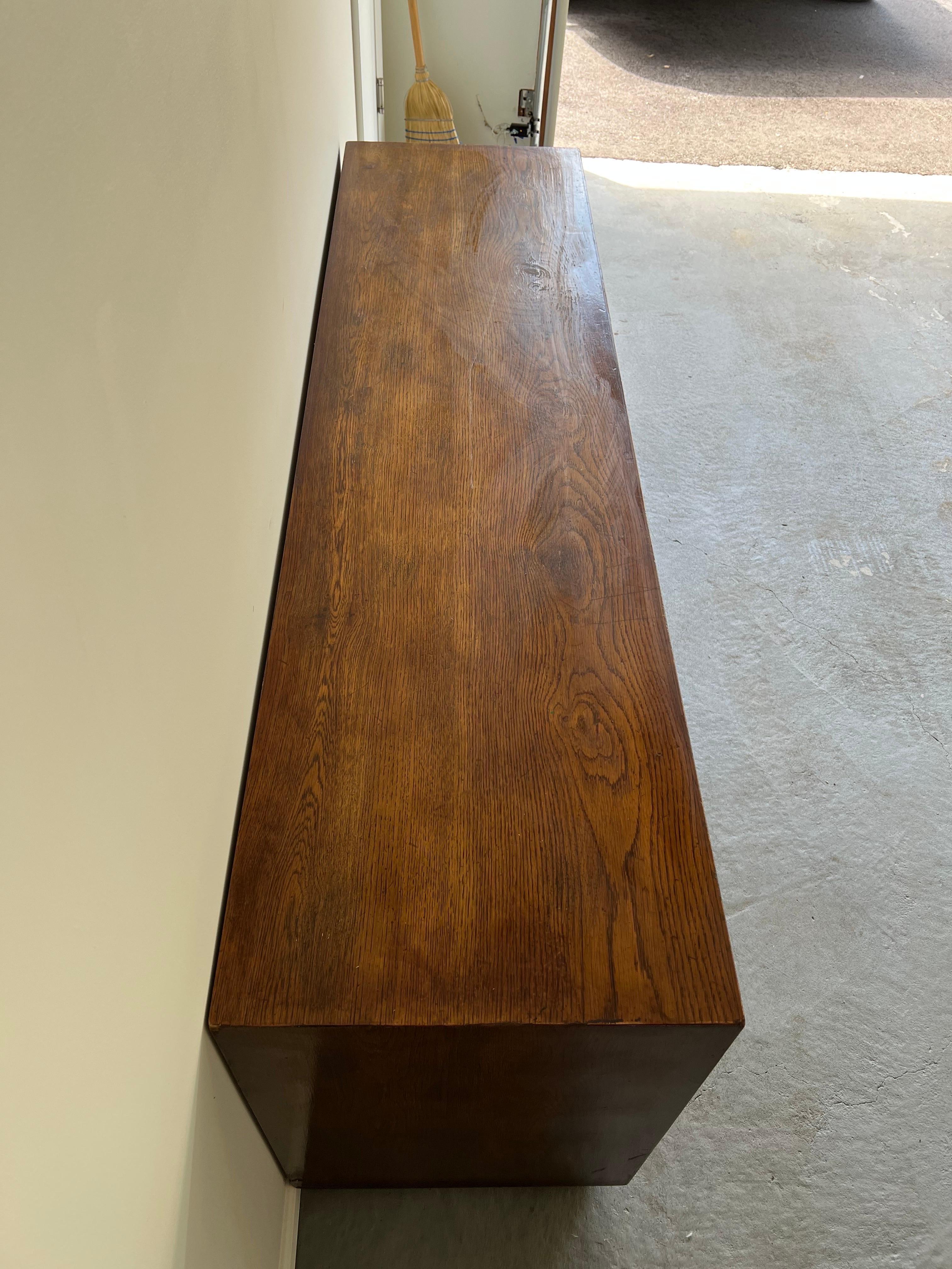 Metal Henredon Artefacts Campaign Style Dresser