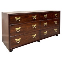 Used HENREDON Asian Chinoiserie Style Six Drawer Double Dresser