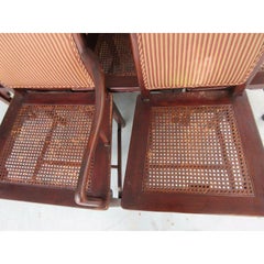 Henredon Asian Collection Cane Mahogany Dining Chairs -Set of 5