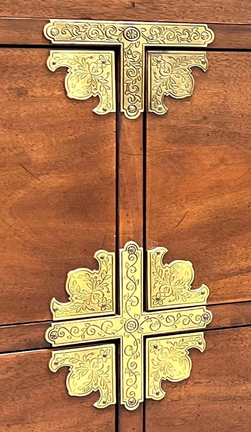 HENREDON Asian Japanese Tansu Campaign Style Dresser 2
